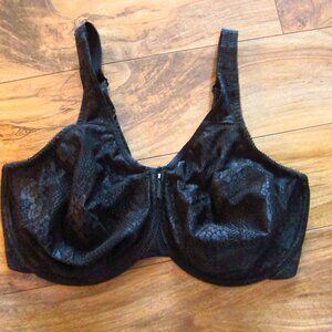 Wacoal Black Clear And Classic Underwire Bra size 36G